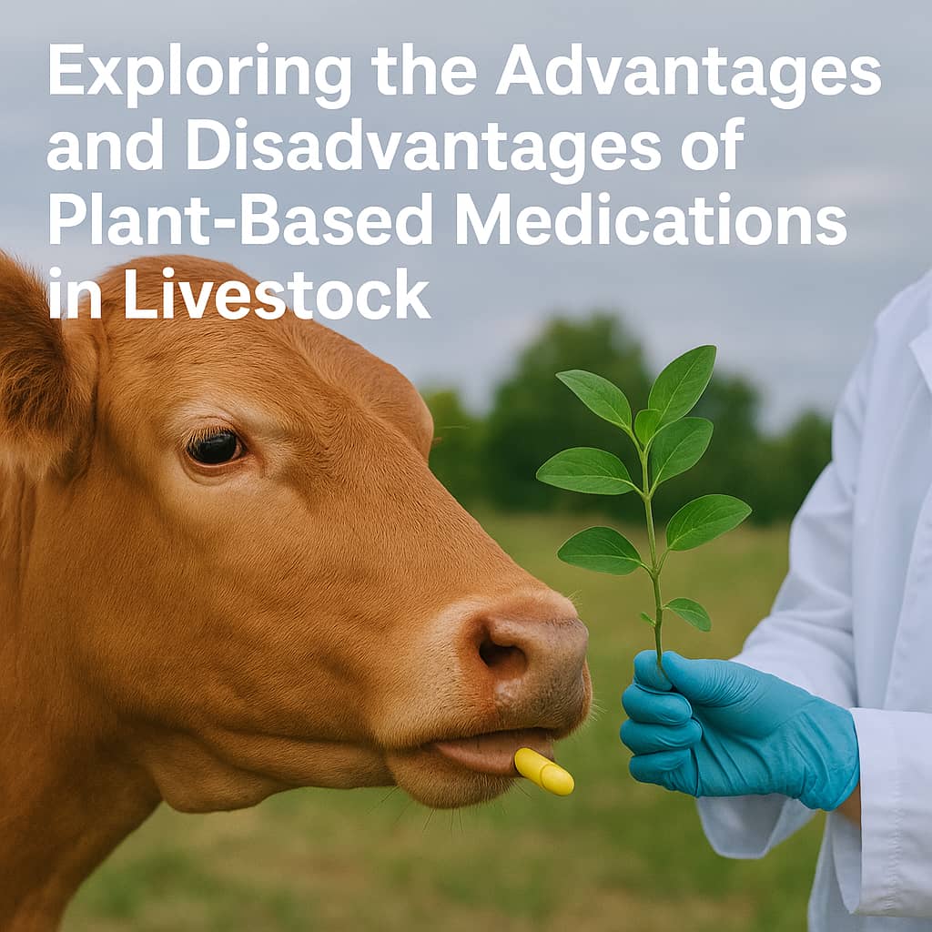 Exploring the Advantages and Disadvantages of Plant-Based Medications in Livestock