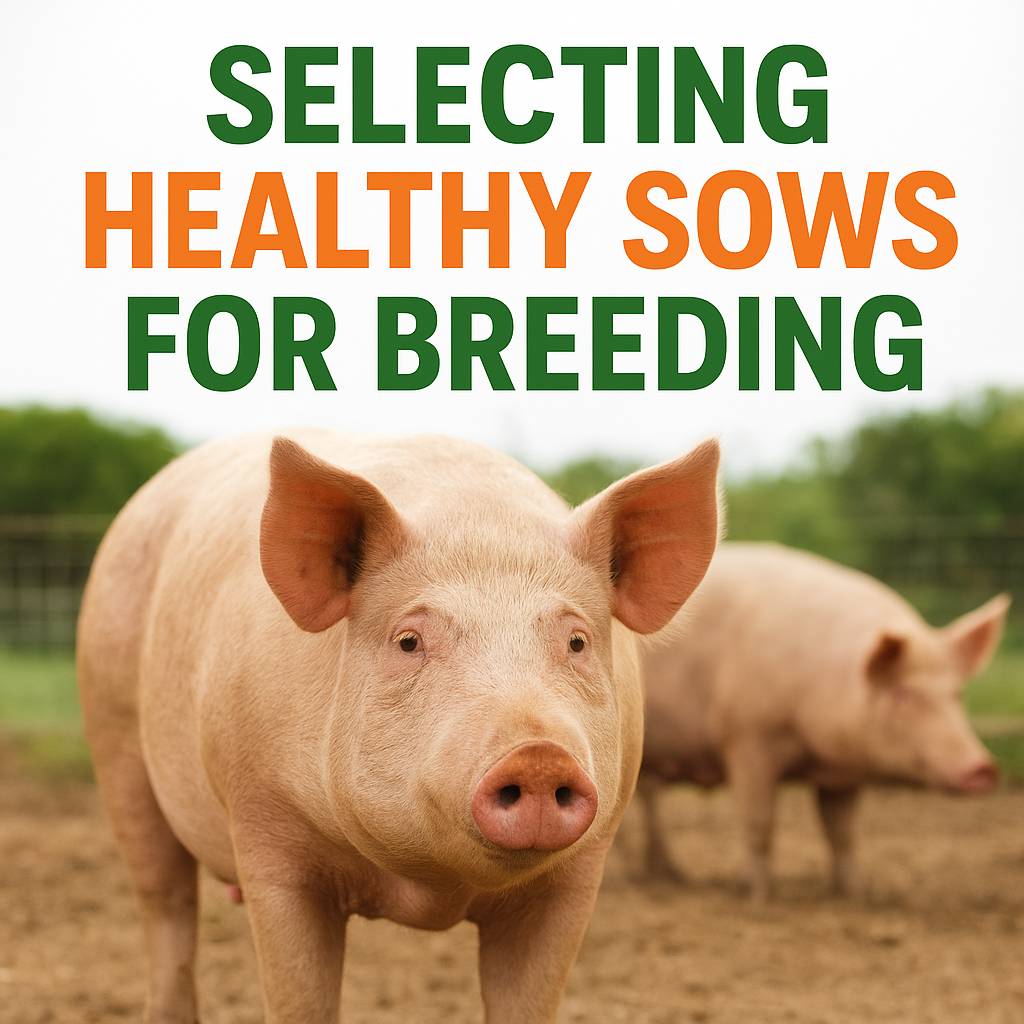 How to Select Healthy Sows for Breeding.