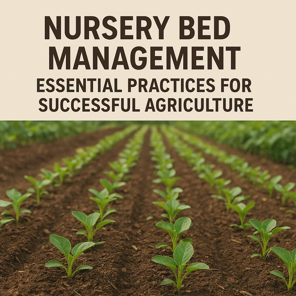 Nursery Bed Management: Essential Practices for Successful Agriculture
