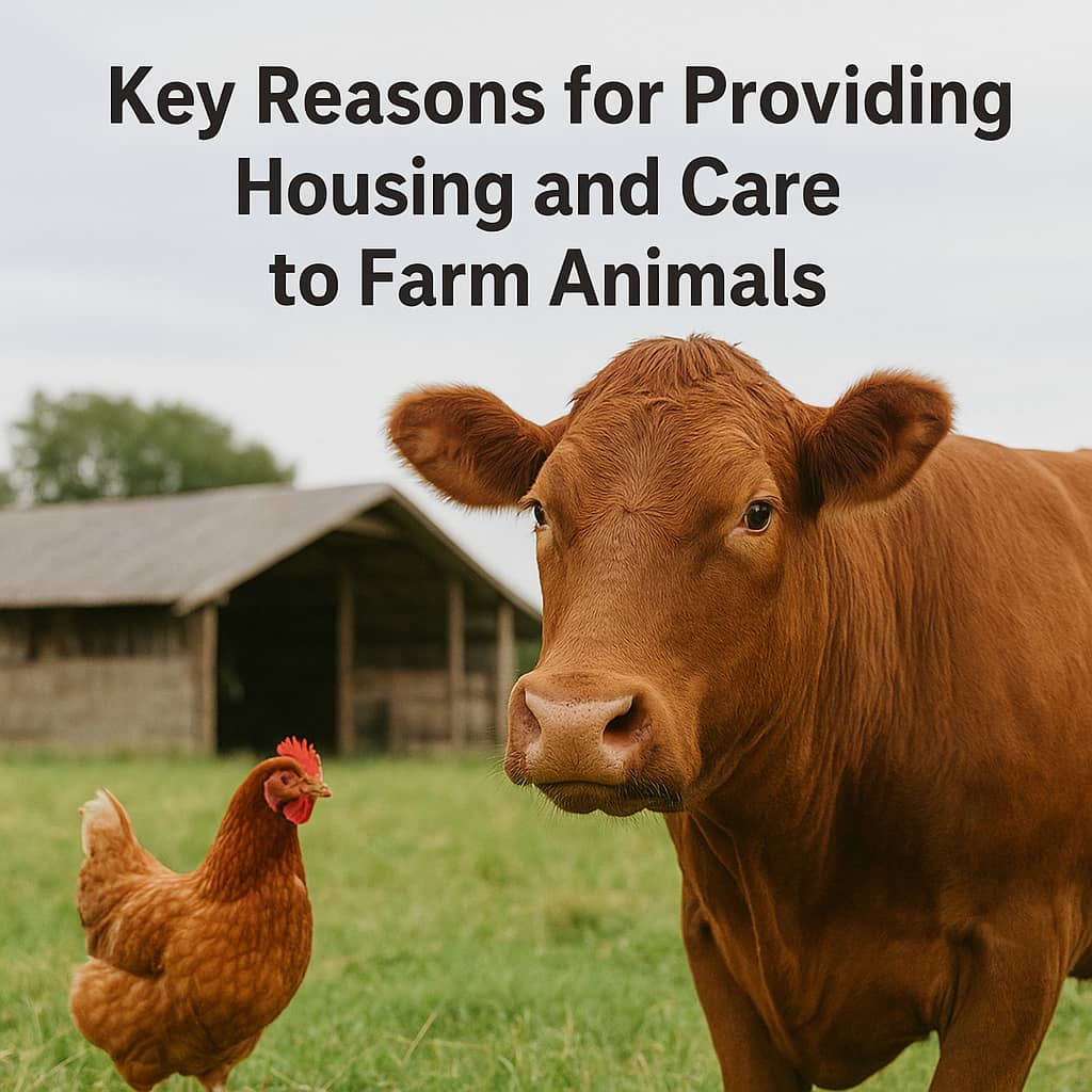 Key Reasons for Providing Housing and Care to Farm Animals