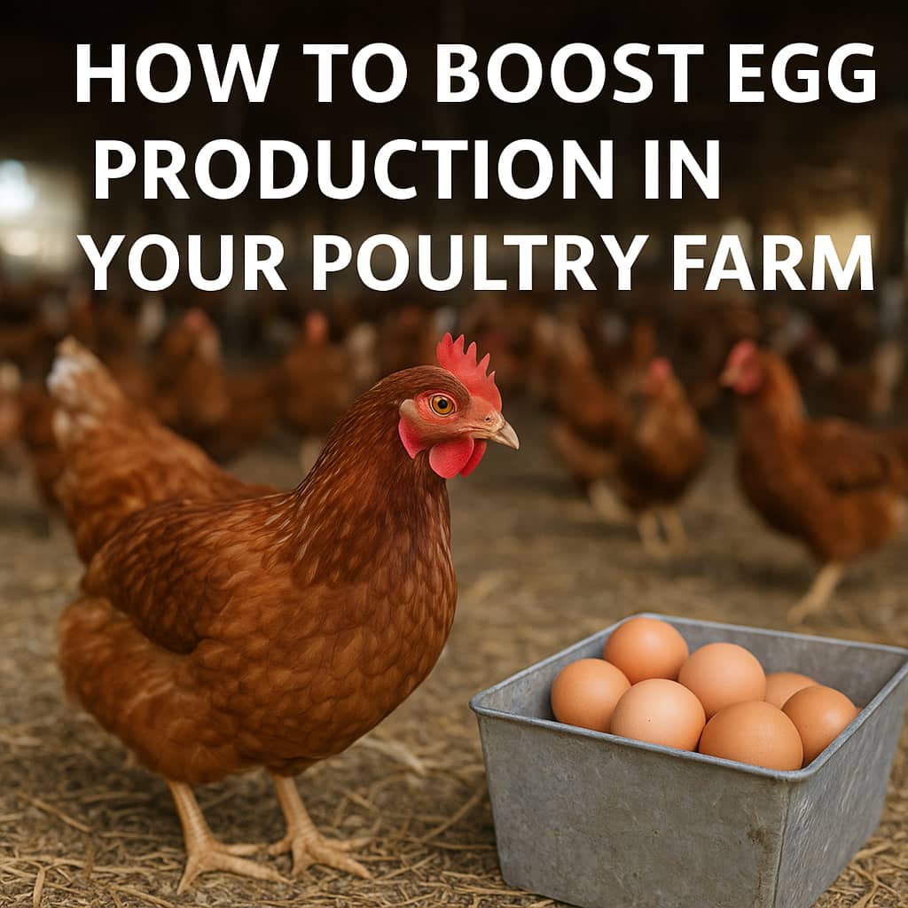 How to Boost Egg Production in Your Poultry Farm