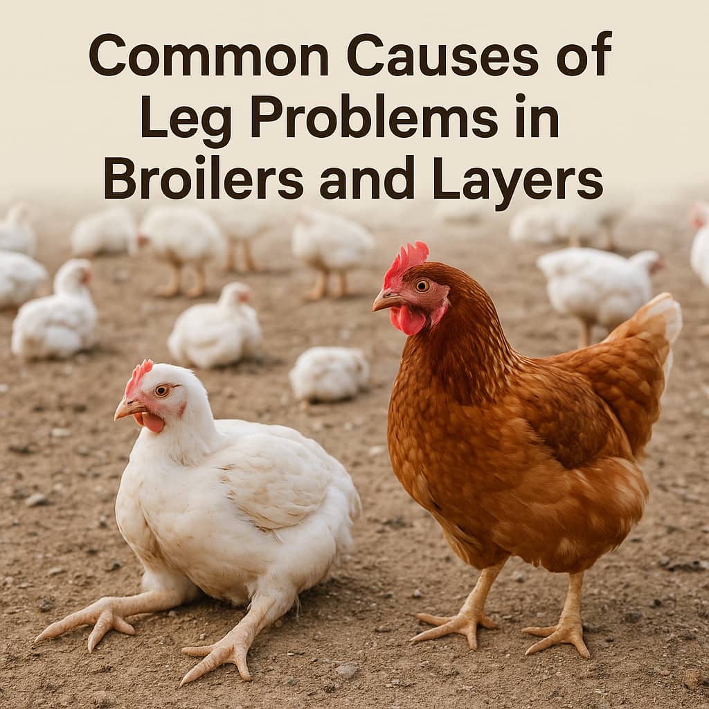 Common Causes of Leg Problems in Broilers and Layers.