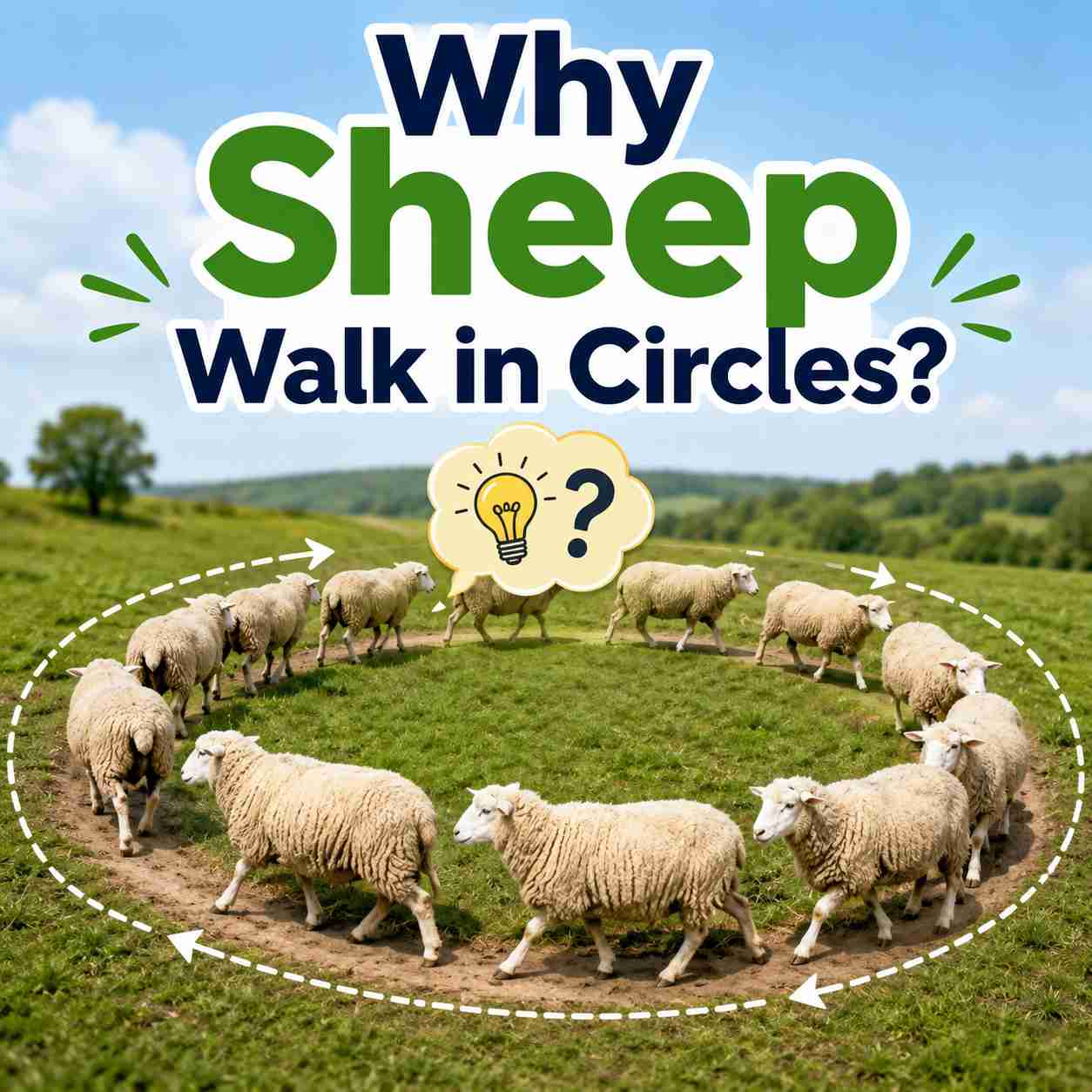Why Sheep Walk in Circles: Causes, Symptoms, Treatment, and Prevention.
