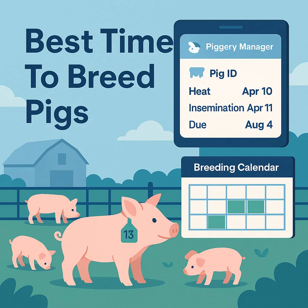 The Best Time to Breed Pigs: Age & Estrus Guide