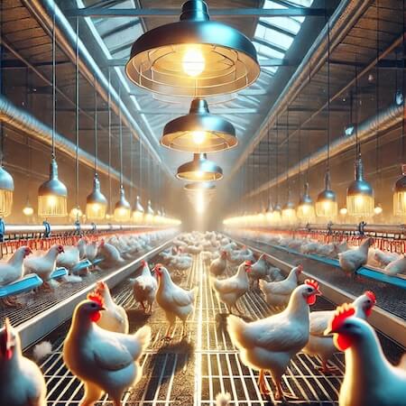 How Lighting Affects Poultry Growth and Welfare