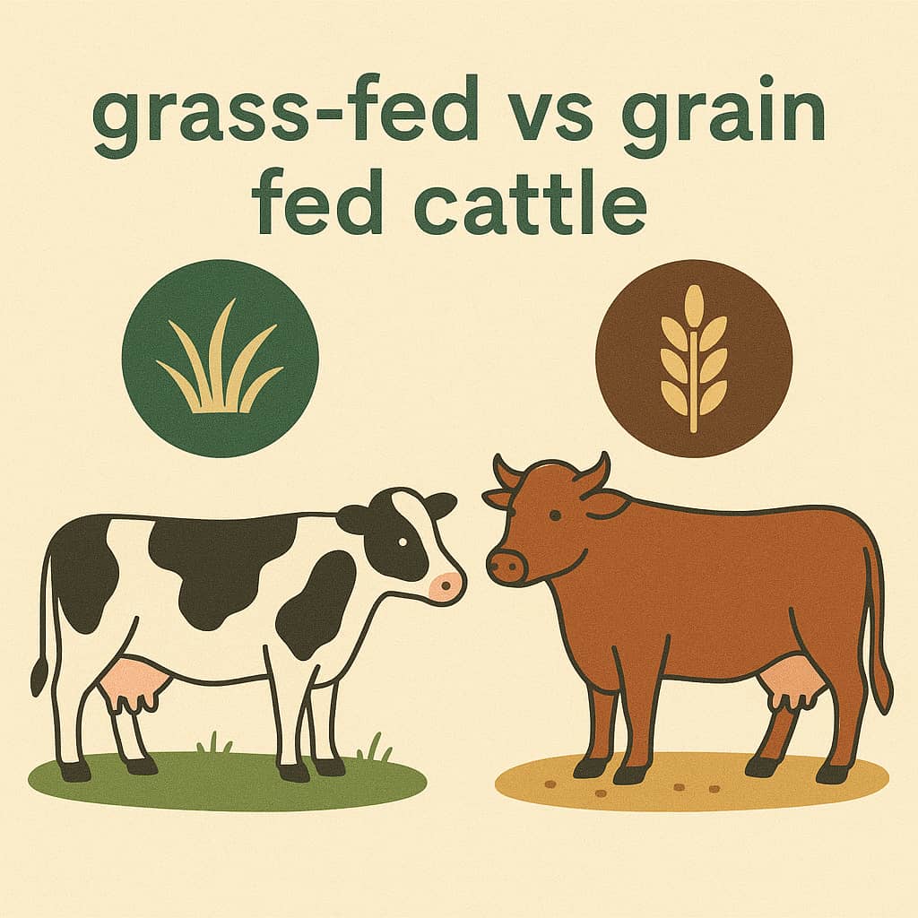 Grass-Fed vs Grain-Fed Cattle: What Farmers Should Know