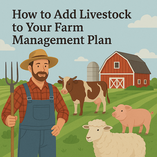 How to Add Livestock to Your Farm Management Plan