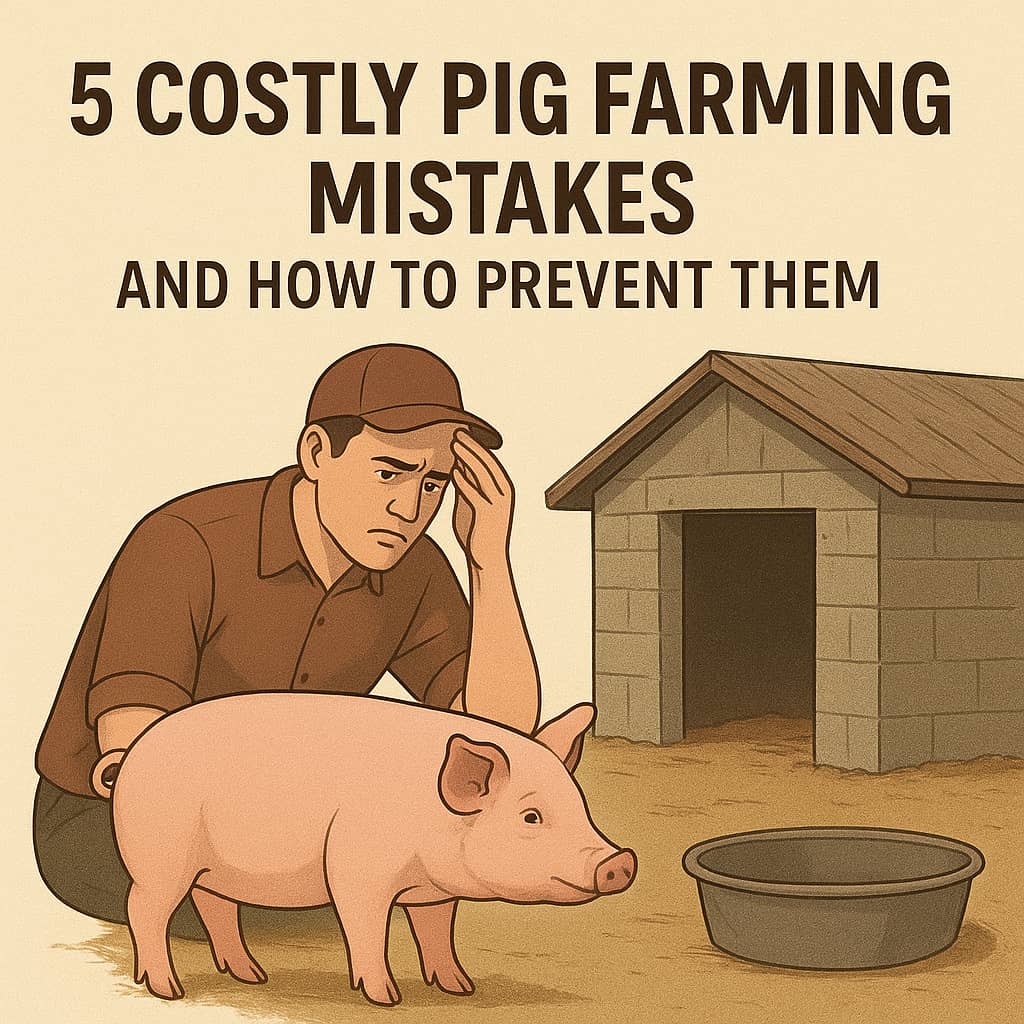 5 Costly Pig Farming Mistakes and How to Prevent Them