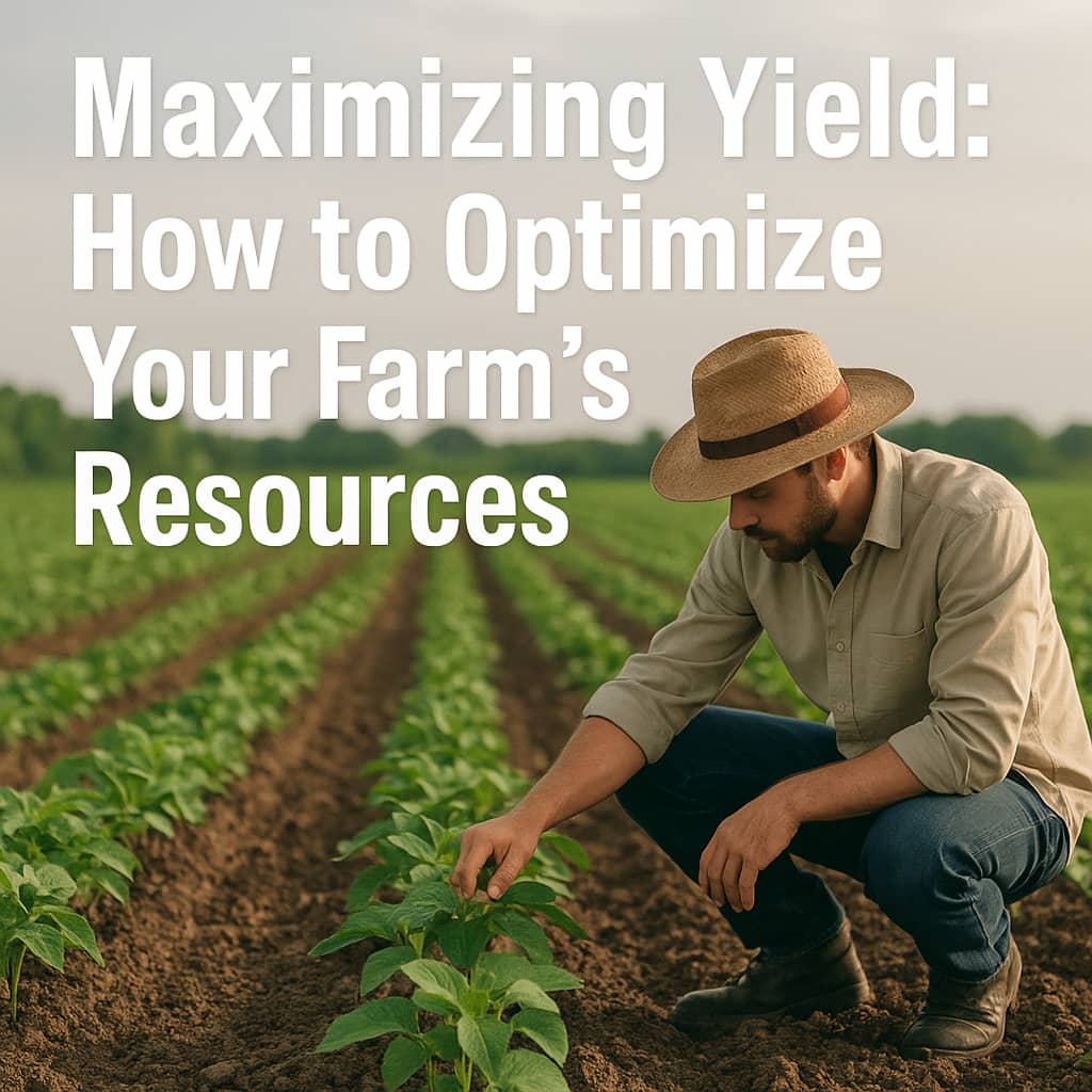Maximizing Yield: How to Optimize Your Farm's Resources