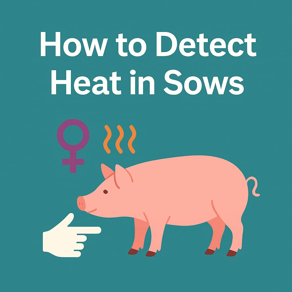 How to Detect Heat(Estrus) in Pigs: A Breeder’s Guide