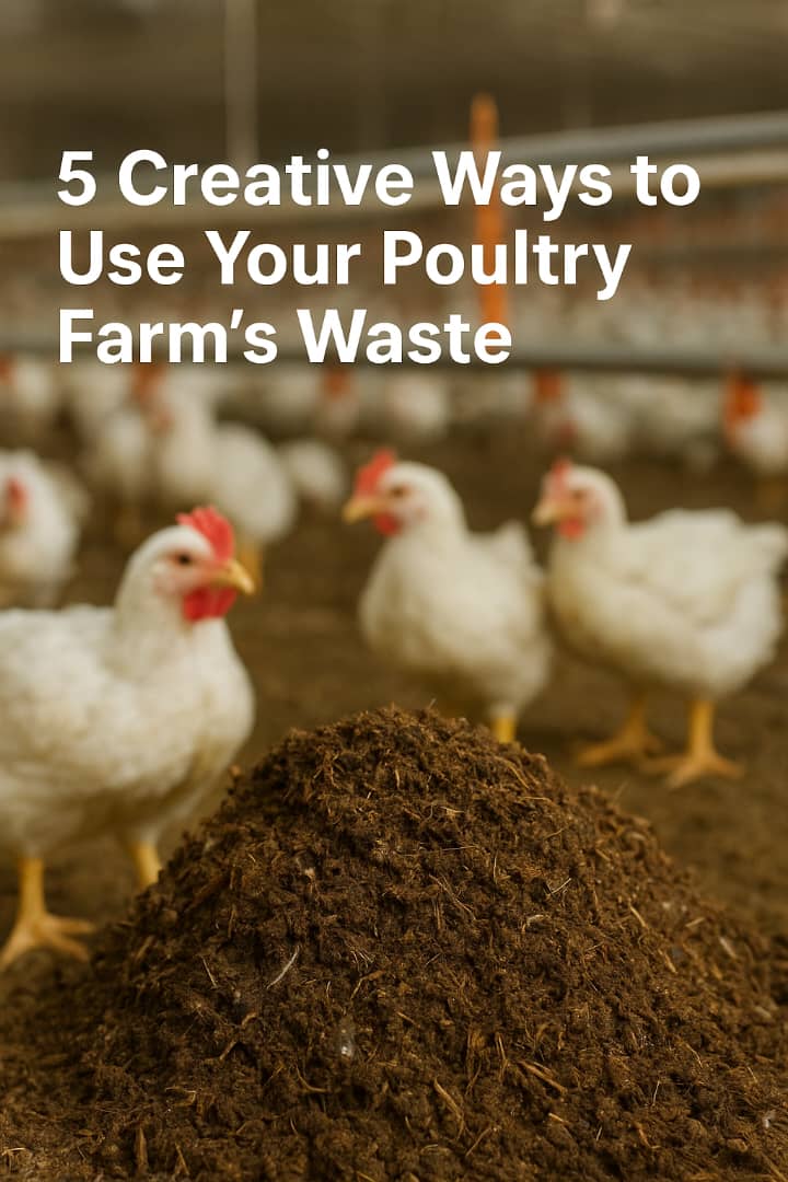 5 Creative Ways to Use Your Poultry Farm's Waste