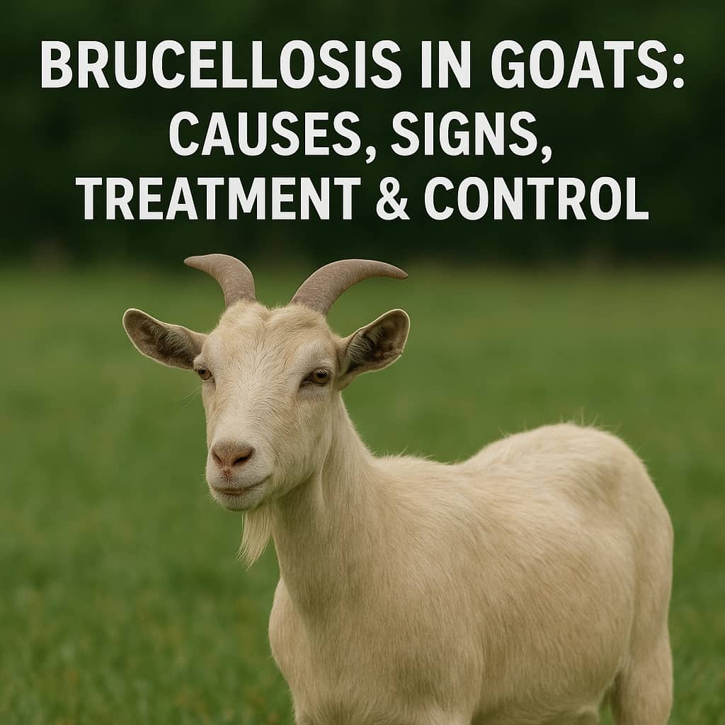 Brucellosis in Goats: Causes, Signs, Treatment & Control
