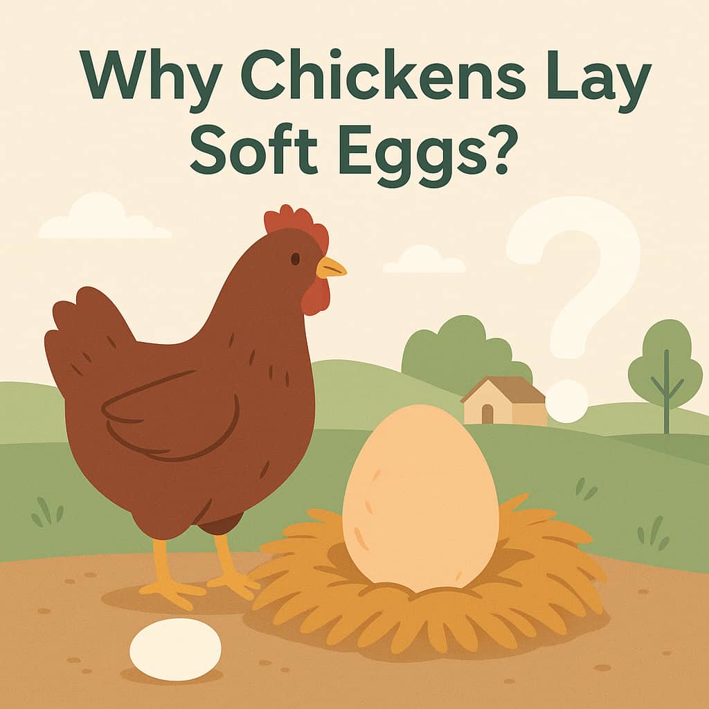 Chickens Laying Soft Eggs - Causes & How to Fix It