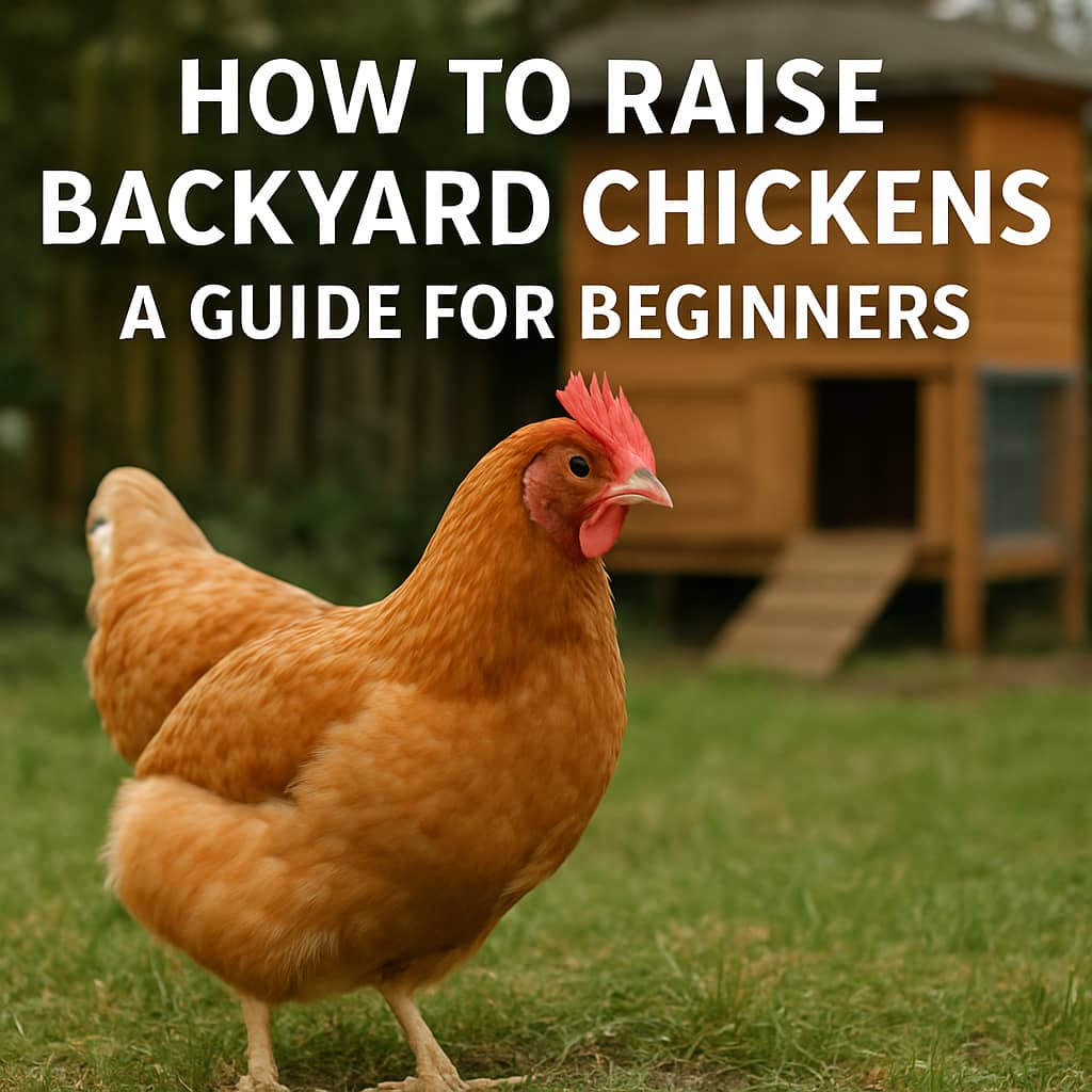 How To Raise Backyard Chickens: A Guide for Beginners