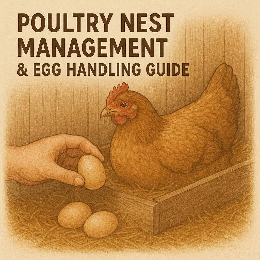 Poultry Nest Management & Egg Handling Guide
