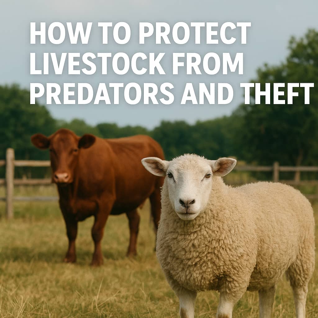 How to Protect Livestock from Predators and Theft