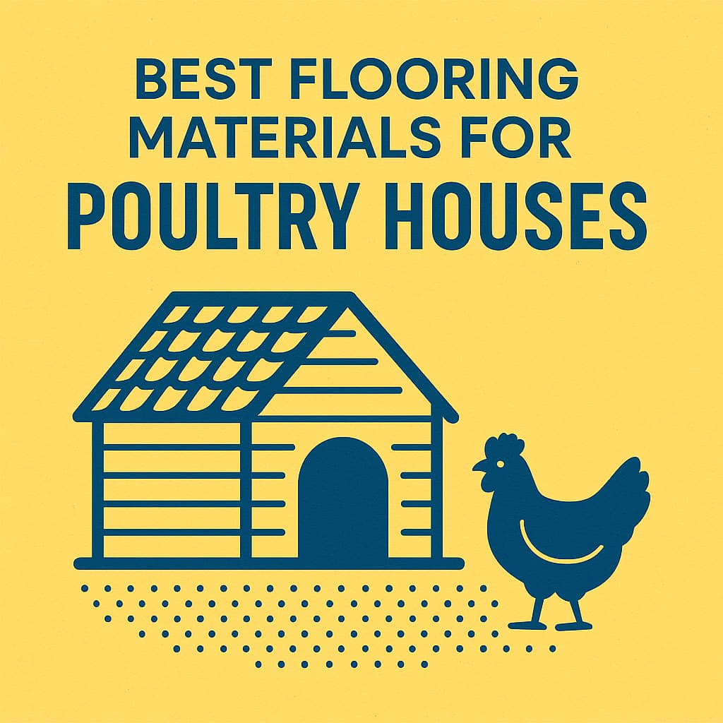 Flooring Options for Poultry Houses With Their Pros & Cons