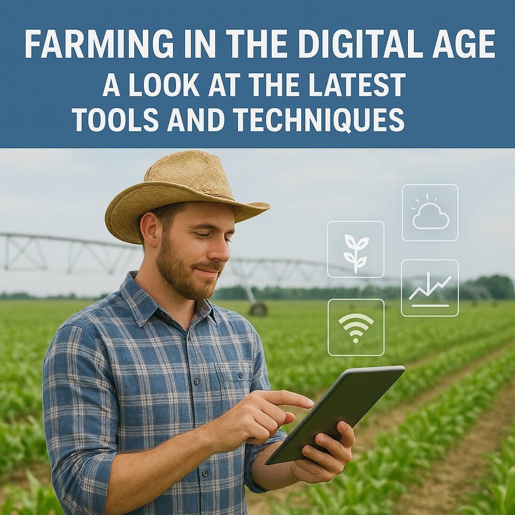 Farming in the Digital Age: A Look at the Latest Tools and Techniques