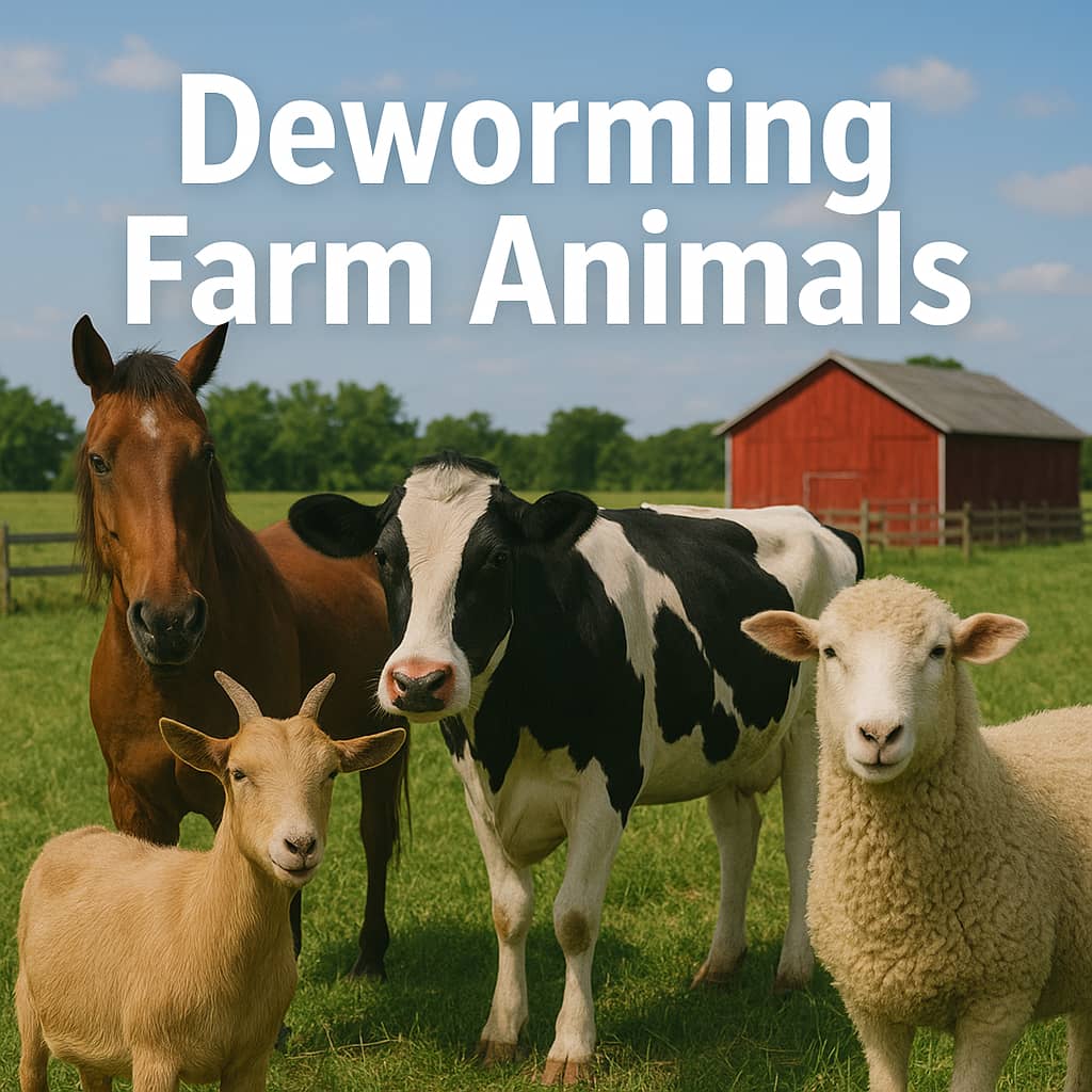Deworming Farm Animals: Best Practices for Healthy Herds