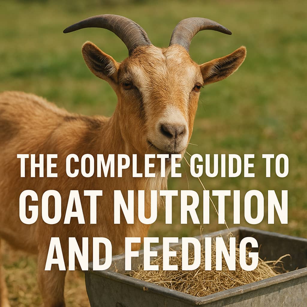 The Complete Guide to Goat Nutrition and Feeding