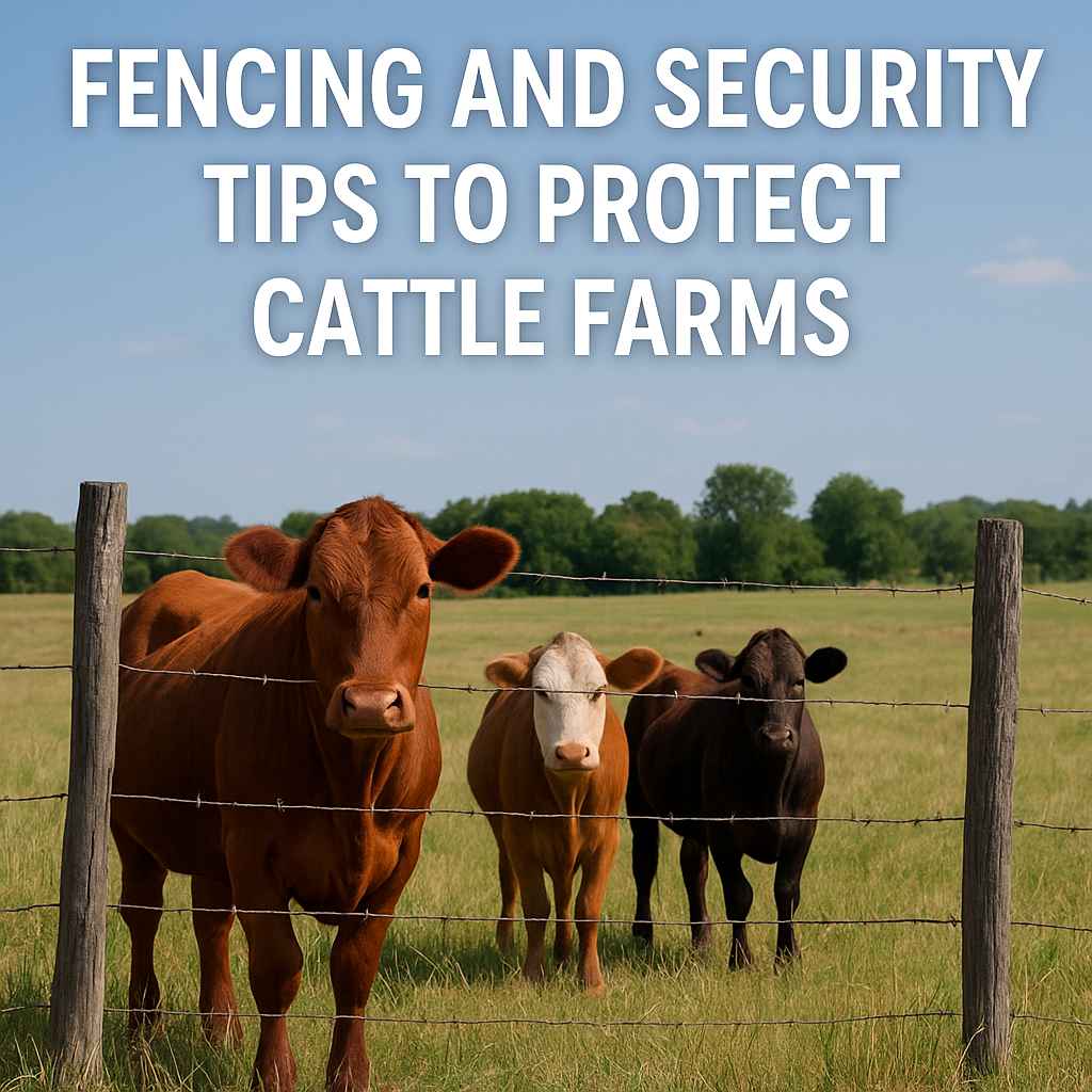 Fencing and Security Tips to Protect Cattle Farms.