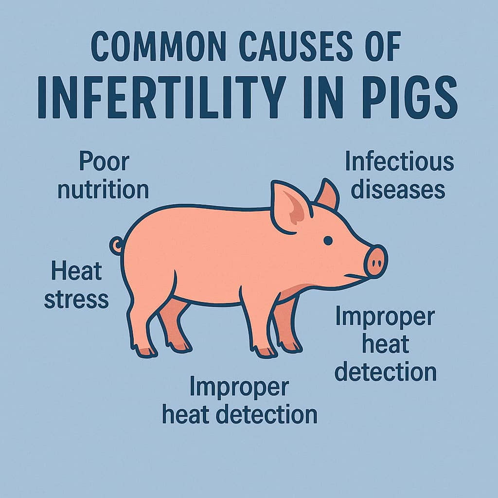 Infertility in Pigs: Causes, Symptoms & Prevention