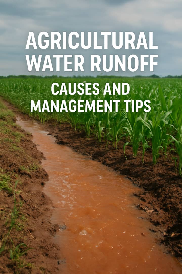 Agricultural Water Runoff: Causes and Management Tips