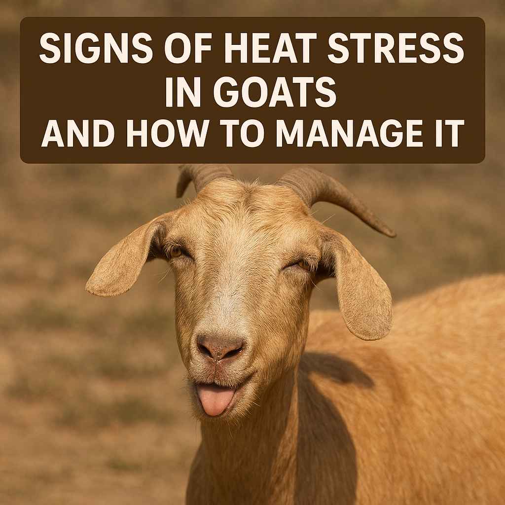 Heat Stress in Goats: Causes, Signs & Management