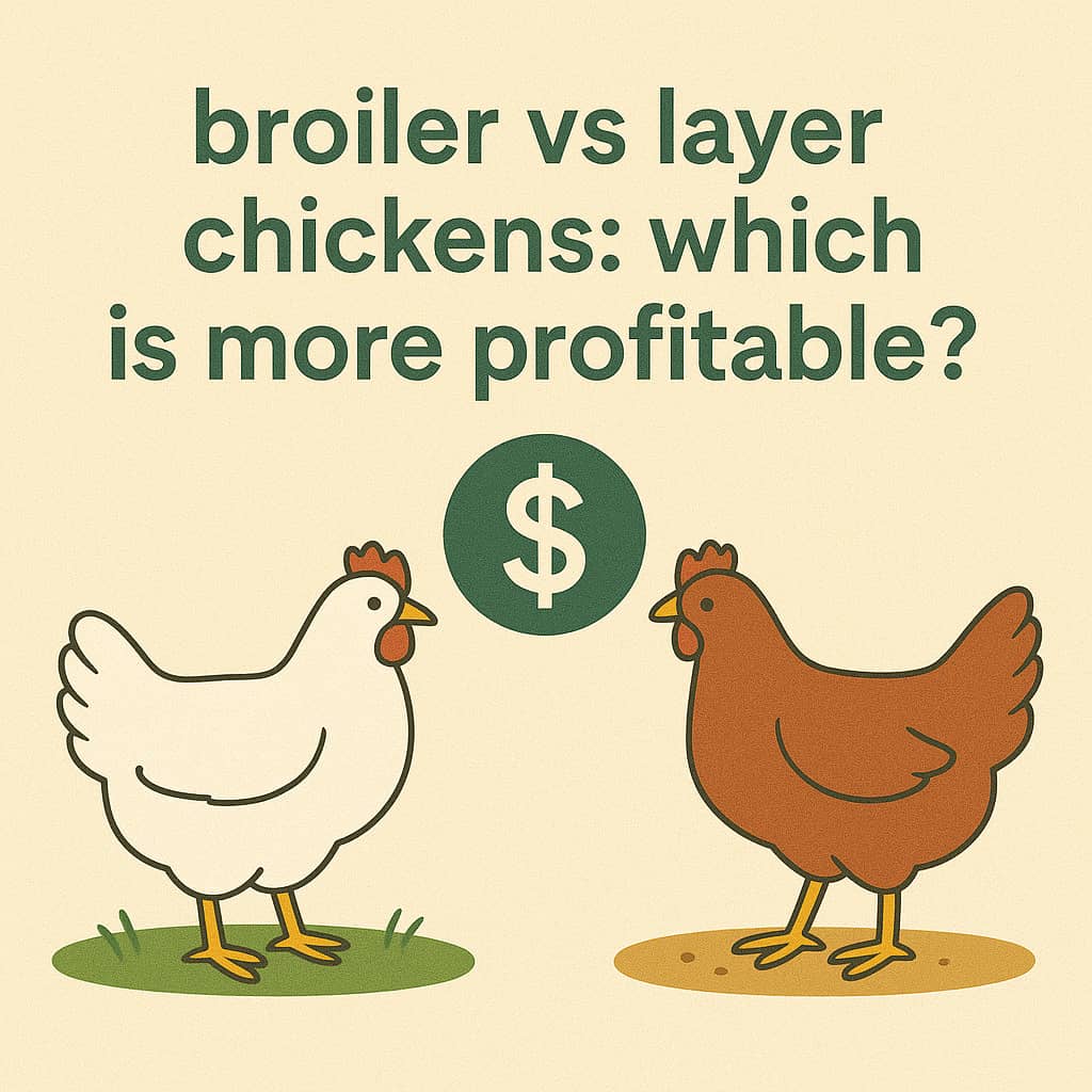Broiler vs Layer Chickens: Which is More Profitable?