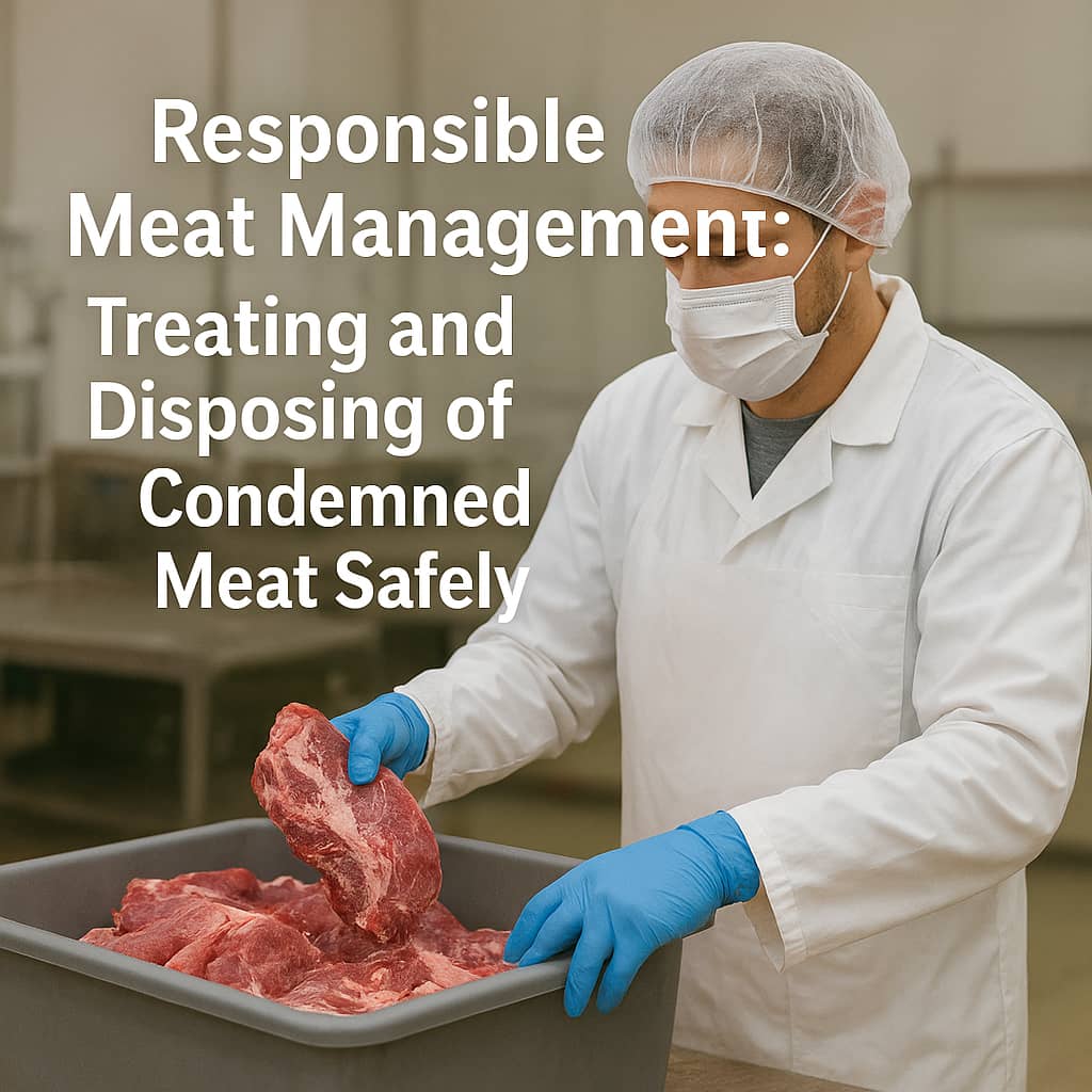 Responsible Meat Management: Treating and Disposing of Condemned Meat Safely
