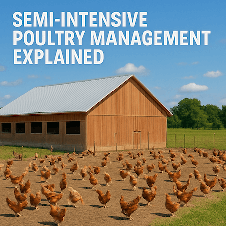 Semi-Intensive Poultry Management Explained