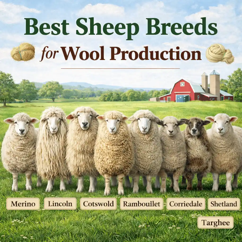 Best Sheep Breeds for Wool Production.