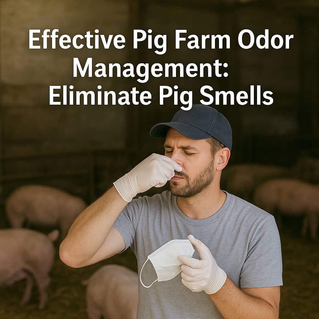Effective Pig Farm Odor Management: Eliminate Pig Smells