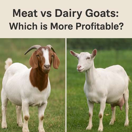 Meat vs Dairy Goats: Which is More Profitable?