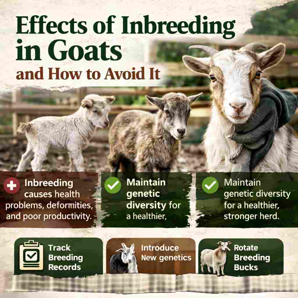 Effects of Inbreeding in Goats and How to Prevent It for a Healthy Herd.