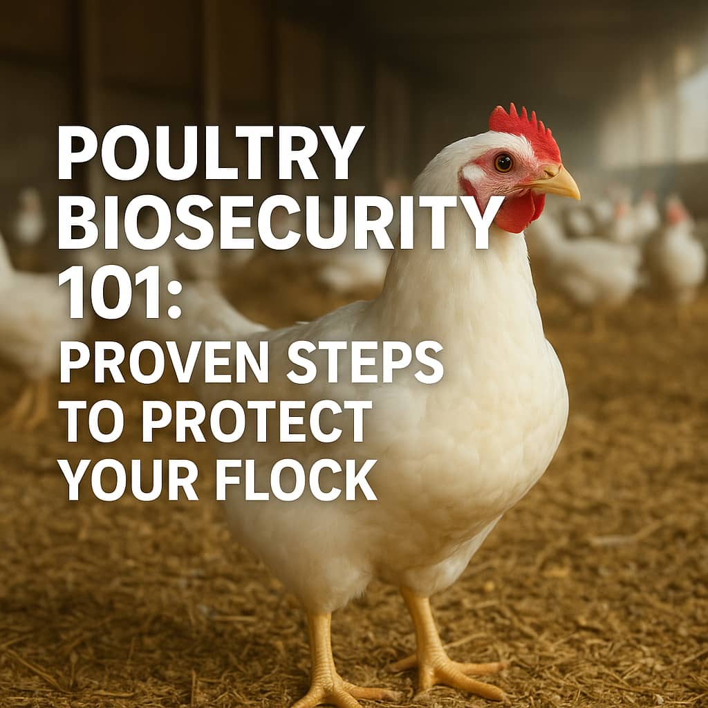 Poultry Biosecurity 101: Proven Steps to Protect Your Flock