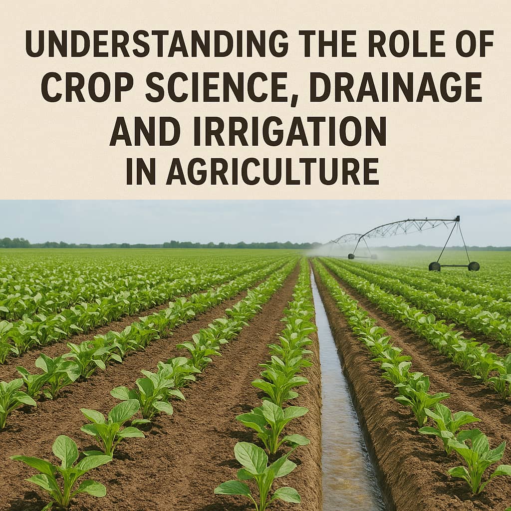 Crop Science, Drainage & Irrigation: Farming Essentials