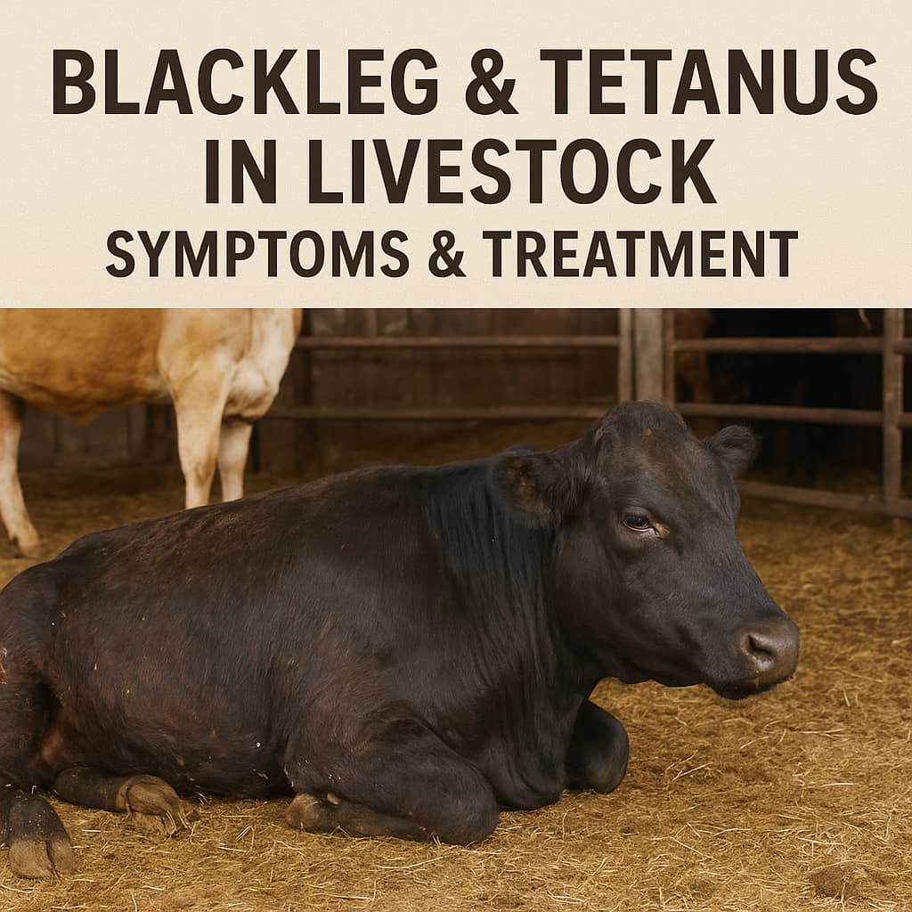 Blackleg & Tetanus in Livestock: Symptoms & Treatment