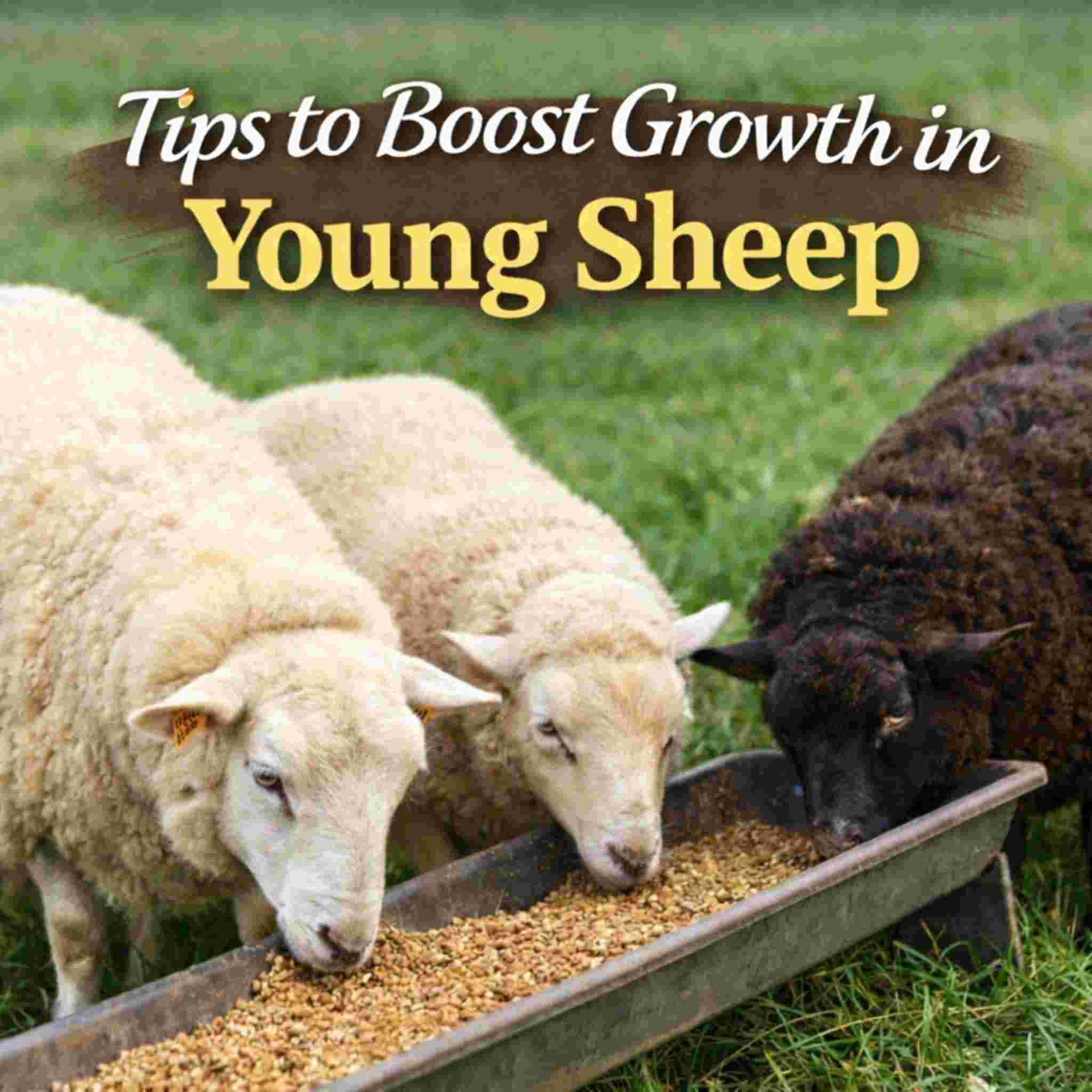 Tips to Boost Growth in Young Sheep.
