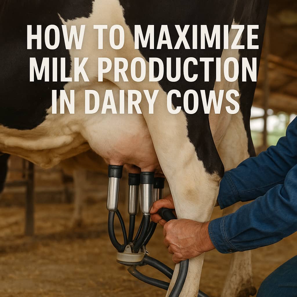 How to Maximize Milk Production in Dairy Cows