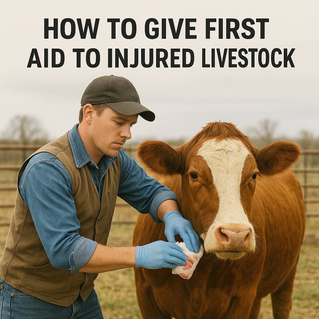 How to Give First Aid to Injured Livestock