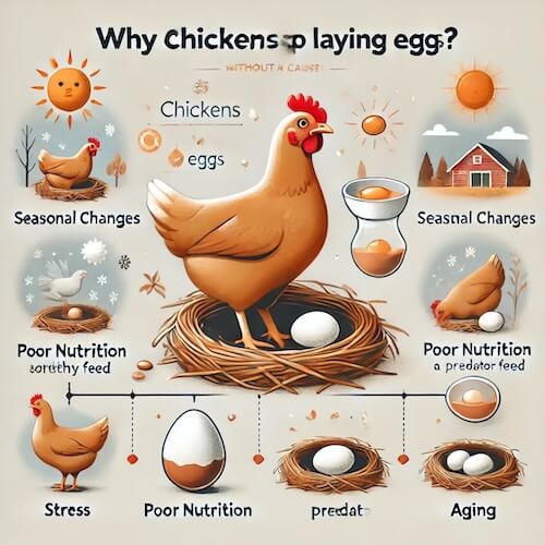 Why Chickens Stop Laying Eggs and How to Fix It