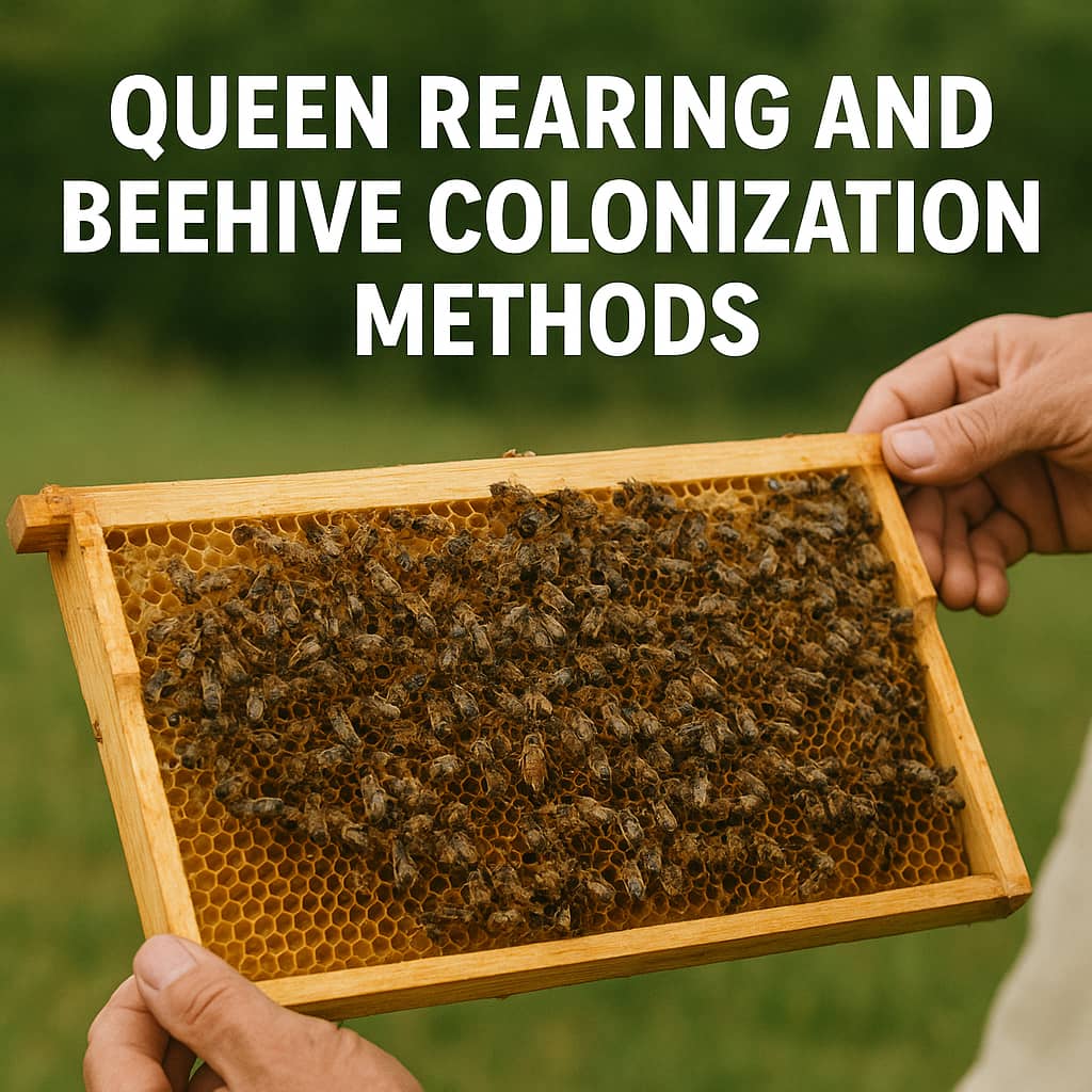 Queen Rearing and Beehive Colonization Methods
