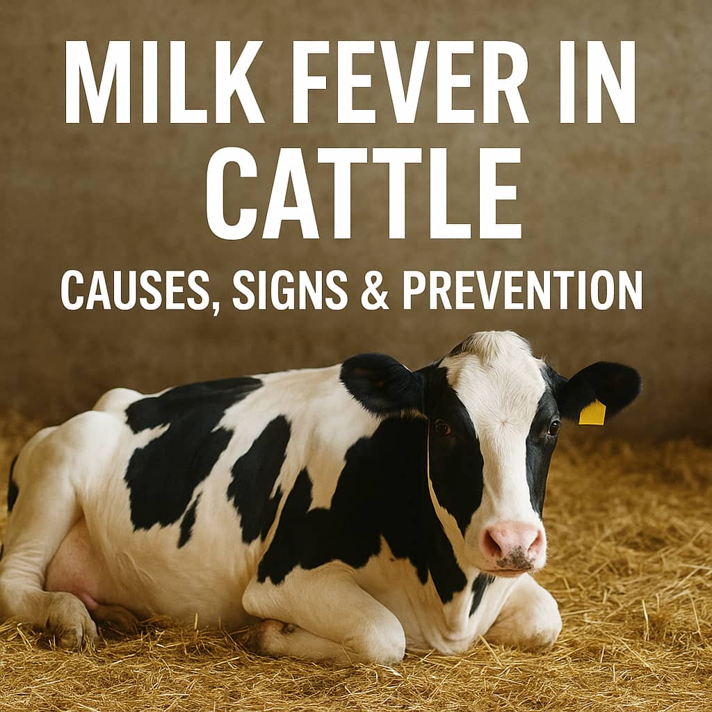 Milk Fever in Cattle: Causes, Signs & Prevention