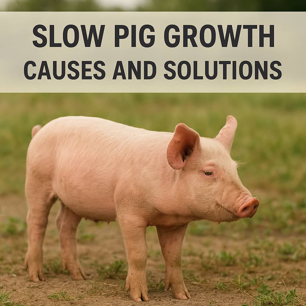 Slow Pig Growth: Causes and Solutions