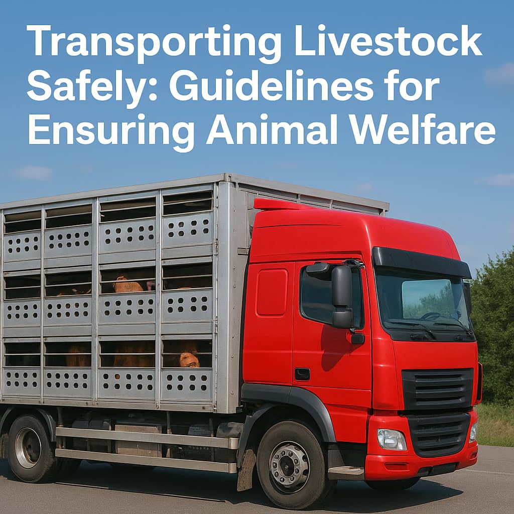 Transporting Livestock Safely: Guidelines for Ensuring Animal Welfare