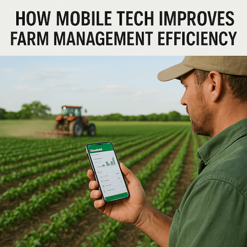 How Mobile Tech Improves Farm Management Efficiency