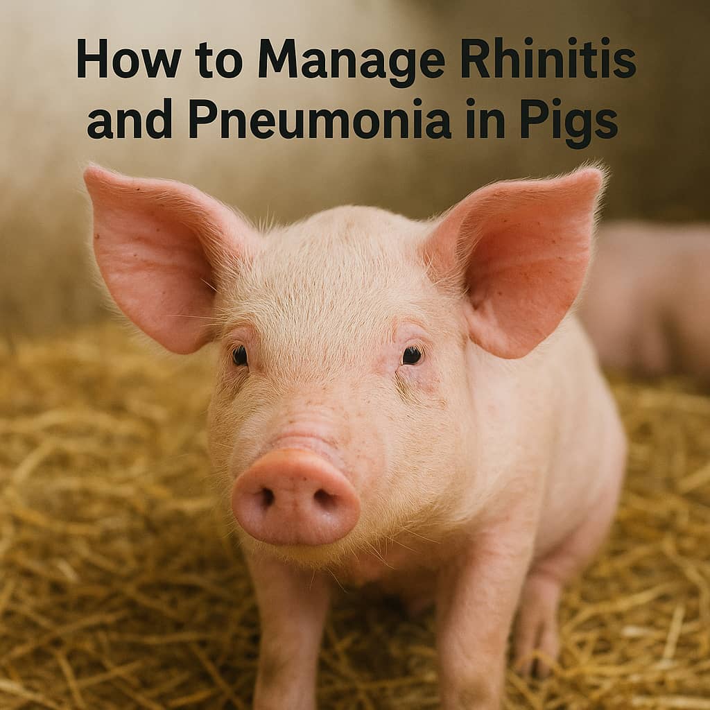 How to Manage Rhinitis and Pneumonia in Pigs
