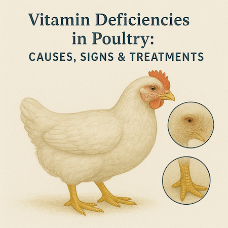 Vitamin Deficiencies in Poultry: Causes, Signs & Treatments