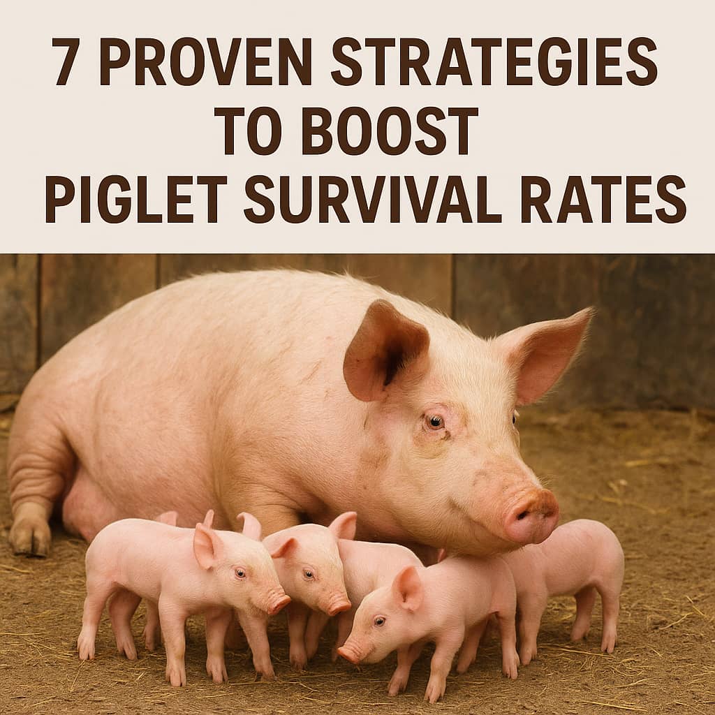 7 Proven Strategies to Boost Piglet Survival Rates